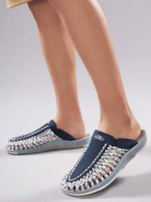 Handmade Woven Beach Sandals For Men, Outdoor Casual Comfortable Vacation Walking Shoes