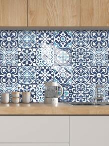 10 piezas de papel tapiz decorativo para el hogar, adhesivos de pared de mosaico creativos DIY autoadhesivos, antiadherentes y antiensuciamiento para cocina, baño, sala de estar, dormitorio y fondo de pared de TV para embellecer el espacio