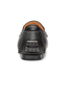 Men's Penny Loafers Moccasins Shoes - Black - View 9