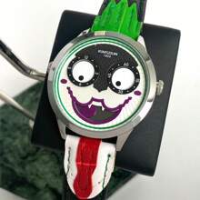 New Arrival Popular Men's Clown Themed Fashionable Quartz Wrist Watch