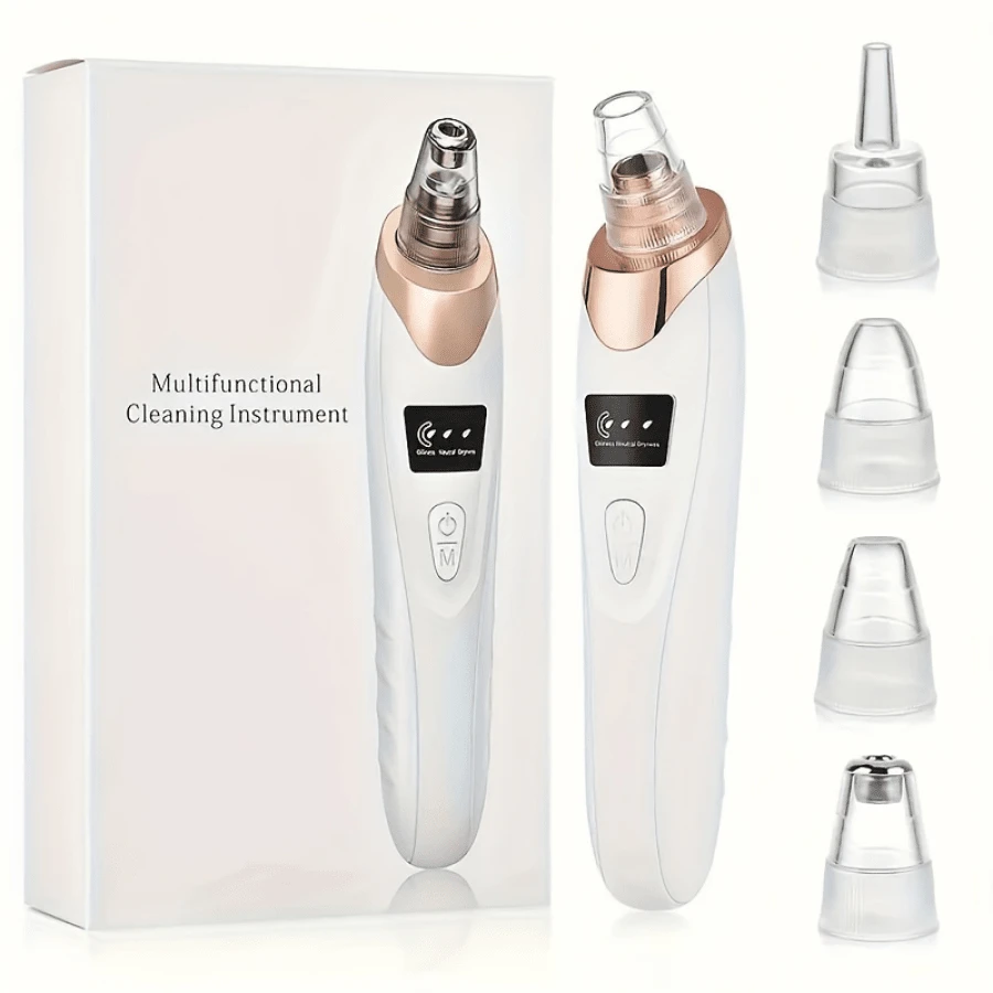 5-Needle Blackhead Removal Vacuum Cleaner - Deep Facial Cleansing Pore Cleaner, A Gentle And  Portable Device For Facial Care - 2 件 - 查看 1