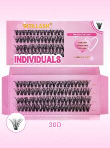 RITALASH 48/80PCS D Curl RITALASH Cluster Lash DIY 6 Styles Eyelash Extensions D Curl Long Individual Lashes Mixed Tray Lash Clusters Extensions DIY Cluster Lash At Home Lash Clusters,Eye Lash Clusters,Individual Eyelashes,Lashes,Fake Lashes