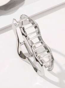 1 szt. Modna minimalistyczna spinka do włosów Hollow Claw, elegancki jednolity kolor, odpowiedni do codziennego noszenia przez kobiety (drobne zadrapania są normalne) Spinki do włosów Spinka do włosów Spinki do włosów Spinka do włosów Chwytak do włosów Jesienno-zimowe akcesoria do włosów dla kobiet na wakacje, stroje damskie