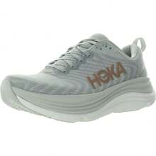 Hoka One One Gaviota 5 Womens Fitness Workout Running & Training Shoes - 灰色的 - 查看 1