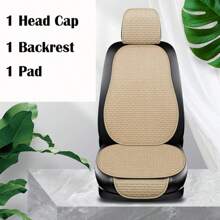 Universal Car Seat Cover Car Front Rear Seat Back Cushion Falx Car Seat Cushion Protector Auto Interior Pad Fit For Most Cars