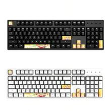 8 Keys/Set Five-Sided Sublimation Keys Caps PBT 0EM Height 6.25U Space ESC 2U Vertical Enter Mechanical Keyboard Keycap - Multicolor - View 10