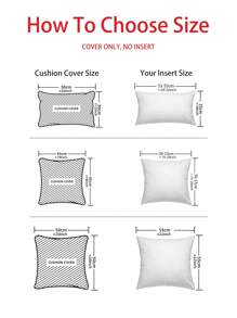 1 件现代抽象激光箔印花装饰涤纶枕套，适用于客厅、卧室、户外沙发，45 厘米 * 45 厘米、50 厘米 * 50 厘米、30 厘米 * 50 厘米，家居装饰（无枕芯） - 彩色 - 查看 2