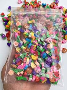50pcs Mini Animals, Fruits, Numbers, Cake Erasers - Colorful And Creative Pencil Erasers, Suitable For Classroom Rewards, Party Favors And Office Supplies. Colors And Patterns Are Random.