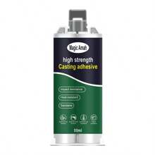 1pc Casting Epoxy Adhesive For Metal Repair, Castable Alloy For Cast Iron, Cast Aluminum, Copper, Industrial Equipment Maintenance, Mechanical Parts Repair, Auto Castings Restoration, Mold Repair, Artwork Restoration, High Strength, Heat Resistant, Wear Resistant, Waterproof, Rust Proof, Fast Curing