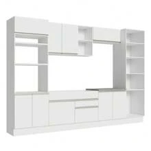 Cocina Integral Completa Modular Madesa Glamy 330cm Color Blanco 03 - Blanco - Ver 10