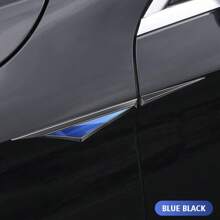 2pcs Side Doors Blade Car Sticker Automotive Decorative 3D Metal Personalization Stickers For BMW Benz Toyota Chevrolet - one-size - View 9