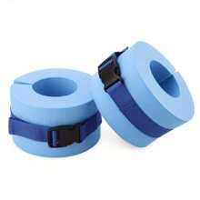2/4pcs Foam Swim Aquatic Cuffs,Exercise Cuffs Water Aerobics Float Ring Fitness Exercise Set, Ankles Arms Belts With Quick Release Buckle For Swim Fitness Training Set