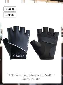 1pc Silky Sports Wrist Support Band For Yoga, Cycling, Fitness, Weightlifting, Workout Accessories, Anti-Slip Fingerless Gloves