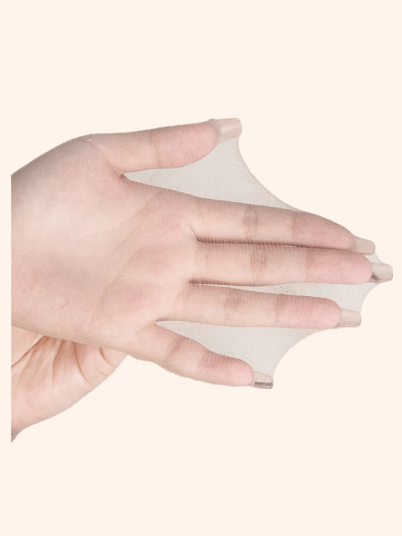 1pc/4pcs/6pcs/12pcs Skinlike HD Wig Cap, Invisible And Sheer Breathable Ultra-Thin Stretchy Stocking Caps For Lace Front Wigs - Beige - View 1