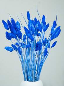 50/100Pcs Dried Natural Flowers Decoration, Natural Dried Rabbit Tail Grass Flowers, Dried Pampas Grass, Used For Home Decor, Wedding Decor, Party Decor, DIY Craft, Shooting Props, Theme Decoration, 15inch (White) Gifts Birthday Graduation