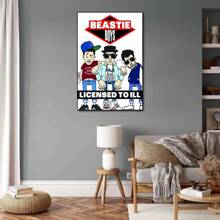 1 幅动漫视频游戏海报墙面艺术画适用于咖啡馆酒吧客厅卧室餐厅家居墙壁装饰流行无框 - 彩色 - 查看 71