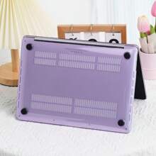 1pc Crystal Clear Protective Case Compatible With Apple Laptop Computers - Compatible With M1 Chip 13" A2337, M1 Chip 13" A2338, New M2 Chip A2681 A3113 A3240 A1466