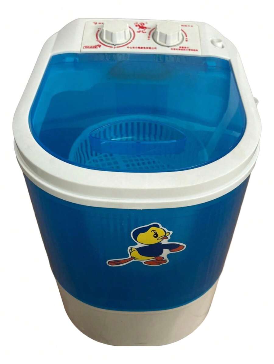 Lavadora Semi Automática Rentable Puede Escurrir El Agua - Azul - Ver 1