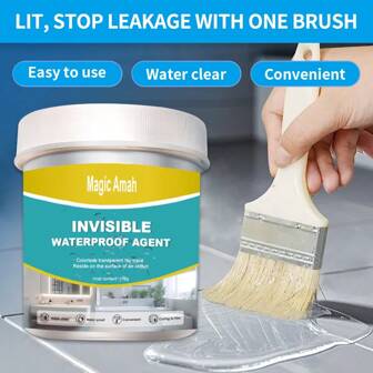 1pc Powerful Waterproof Glue, Long-Lasting, High Viscosity, Weather-Resistant, Quick Drying, For Home Repair, Kitchen, Bathroom, Roofing, Wall, Pipe Sealing. Easy Squirt And Apply, Quick Dry, User-Friendly