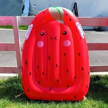 1pc Vibrant Fruit Floating Mat - Strawberry, Pineapple, Kiwi Design, Easy To Float And Enjoy Summer, Suitable For Beach/Party - Multicolor - View 15