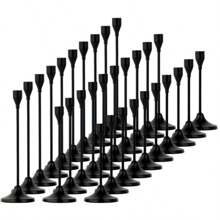 Set Of 30 Golden Cone-Shaped Candle Holders, Perfect For Romantic European-Style Candlelit Dinners, Wedding Decorations, Room Decor, Home Decor, And Various Festive Table Decorations - Ideal For Christmas, Halloween, Easter, Diwali, Thanksgiving, Weddings, Banquets, Parties, Home And Hotel Decor, Durable, Easy To Assemble, (Candles Not Included) Gifts Birthday Graduation