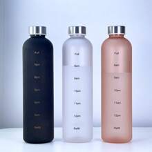 1pc 1000ml Straight-Cylinder Sports Water Bottle (Cup/), Suitable For Outdoor Camping, Home, Fitness, Travel And Other Occasions - Multicolor - View 8