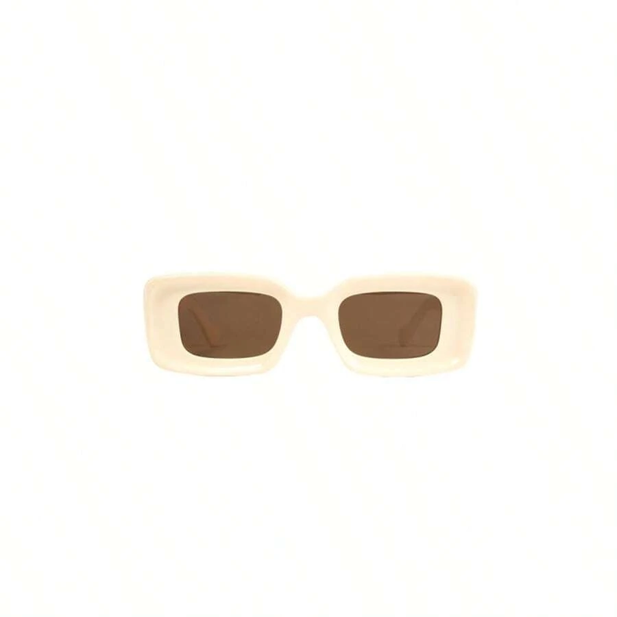 Loewe ANAGRAM Geometric Sunglasses For Women, International Version LW40101I - LW40101I4625E Ivory - View 1