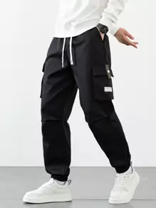 Pantalon cargo décontracté ample pour hommes, printemps/été, pantalon de travail extérieur
