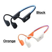 REMAX Reamx Professional Swimming Headphones, IP68 Water Resistant Wireless Earphones, Ear Hook Design, 8H Playtime, Stereo Sound With Mic, 3 In 1 Combine: With 32GB SD Card + Magnetic Cable, Earphones For Workouts & Sports, With Light Effect For Night Sport, Waterproof Earphone