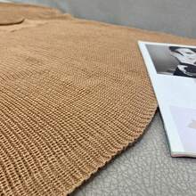 1pc Casual Loose Pocketed Floral Print Knit Sleeveless Vest, Spring/Autumn - Orange - View 2