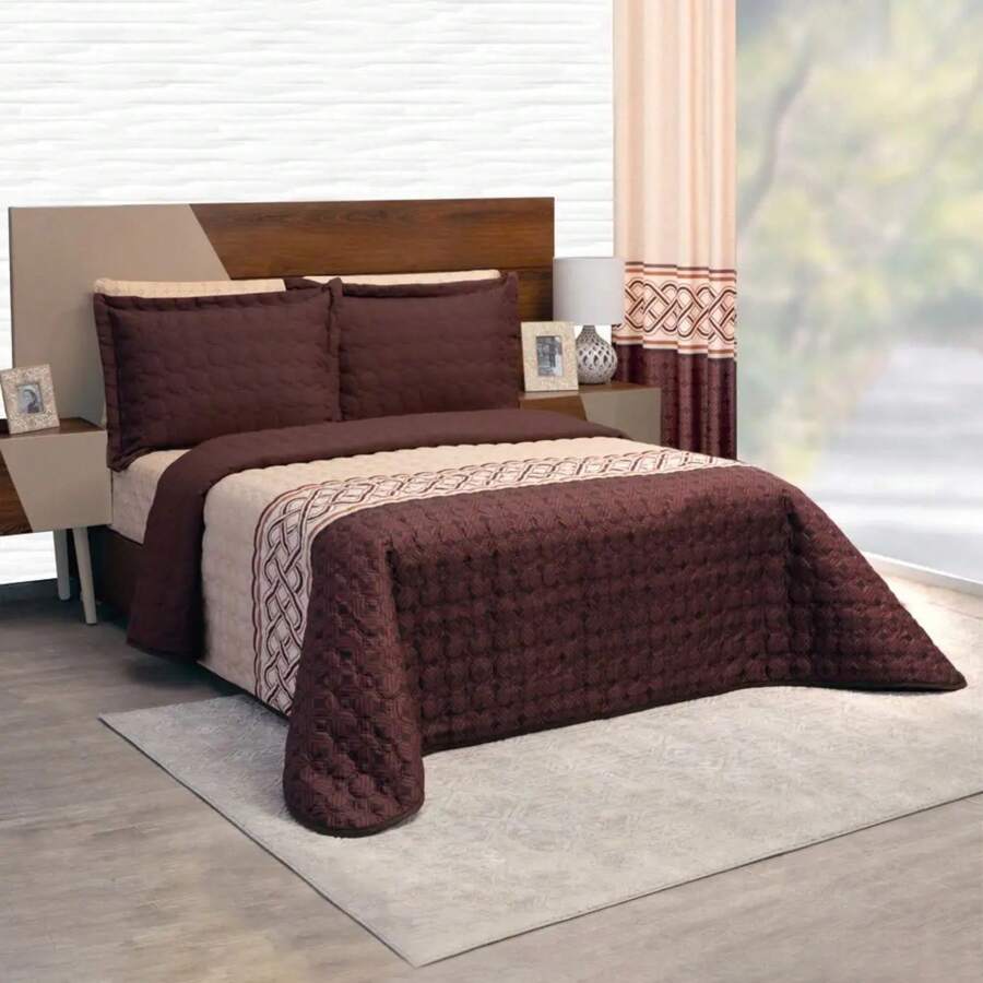 Pinsonic Lightweight Duvet: Freshness And Style For Your Home With Double View - Beautty Home - 摩卡 - 查看 1