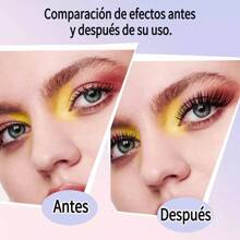 DIY Eyelash Extension Kit, Lash Cluster Mix With Lash Bonding & Stamp & Lash Applicator Tool For Self Application At Home Eyelashes Lashes Extensions - Pink - View 6