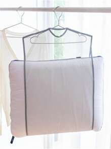 1pc Polyester Pillow Drying Rack, Foldable Pillow Drying Rack, Toy Washing Drying Mesh Bag, Home Balcony Clothes Drying Rack