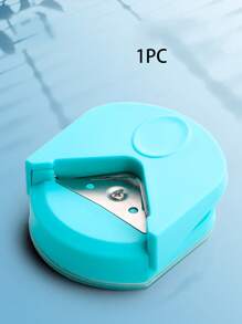 Flipchart Curved Photo Cutter,R4 Corner Punch Portable Paper Cutting Tool For Cards, Photo Cutting , DIY Craft Scrapbooking Tool, Corner Rounder, R4 Round Corner Cutter, Small Round Cutter, Chamfering Tool - Multicolor - View 11