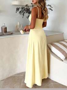Rochie de soare de vacanță de damă, sexy, fără spate