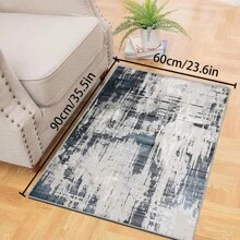 700g/Sq.M Crystal Velvet Rug With Non-Slip Backing, 5mm Thick, Bohemian Style Solid Color Rug, Soft And Washable For Indoor/Outdoor, Suitable For Living Room, Bedroom, Kitchen, Office, Home Decor Large Area Carpet Back To School