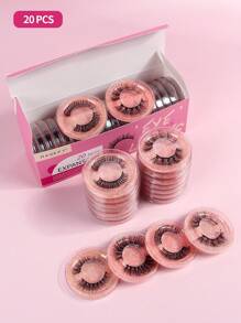 MAGEFY 20 Pairs Manga Cross Full Mixed Style False Eyelashes,Mix Four Styles,With Paper Box Cat-Eye Fluffy Wispy Soft Lashes Fake Eyelashes False Eyelashes Strip,Natural Soft Eyelash Crisscross Wispy Fluffy Lashes,Naturally Slender, Curled And Enlarged Eyes,For Women To Use Travel, Party ,Christmas,Gifts For Women ﻿ - Criss Cross lashes - View 15