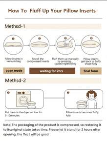 1pc Pillow Insert, Bedding, Soft Fluffy White Pillow Insert, Pillow For Bed, Fill For Back, Stomach Or Side Sleepers, High Rebound Polyester Fiber Filling Pillow, Fall Decor, Halloween Decor, Room Decor, For Bed, Sofa, Living Room, Bedroom Decorative Stuffer Pillow