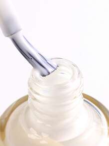 غراء لنقل ملصقات الرقائق المعدنية لفن الأظافر، قوي الالتصاق لنقل الرقائق المعدنية DIY، يتطلب استخدام جل الأظافر وضوء LED، 15مل - شفاف - مشاهدة 3