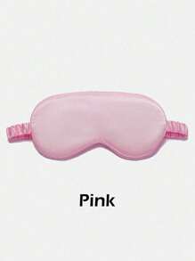 1pc/4pcs Soft & Breathable Faux Silk Sleep Eye Mask, Adjustable Elastic Band. Suitable For Travel, Business Trips, Napping, Flights. Great Companion For Home And Travel.,School,Back To School,Travel,Travel Essentials,Home Essentials,Eye Mask,Sleep Mask