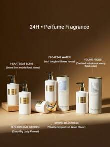 DearIrean DearIrean Woody Floral Fragrance Lightweight Butter-Like Body Lotion, Rich Moisturizing, Non-Greasy, Long-Lasting Fragrance, High Hydration
