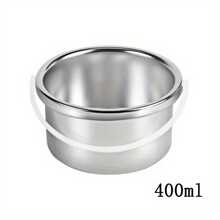 400ml Aluminum Inner Pot For Waxing Machine, Body Hair Removal Wax Pot Container, Durable With Good Heat Conductivity - Silver - View 7