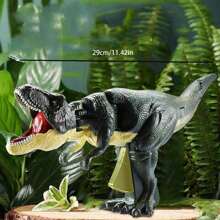 1 件摇摆咆哮电子恐龙玩具，青少年恐龙模型，霸王龙点头恐龙动物玩具，缓解压力和恶作剧玩具 - 彩色 - 查看 17