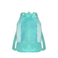 1 Pc Seashell Pattern Large Capacity Backpack Tote Bag For Beach