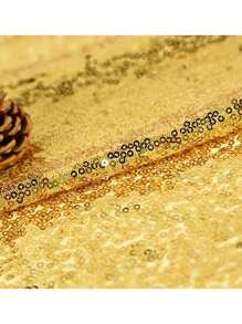 [Tissu pailleté DIY] Tissu pailleté à 3 codes, tissu pailleté brodé, peut être utilisé pour coudre soi-même des drapeaux de table pailletés, des nappes pailletées, des rideaux de fond, des robes, des sacs, des coiffures, de la décoration d'intérieur - Multicolore - Voir 6