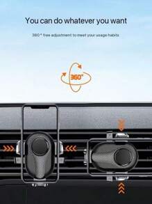 Sturdy, Simple And Multi-Functional Car Phone Holder