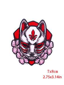 1pc DIY Kids T-Shirt Creative Fashion Girl Embroidered Patch With Adhesive Back, Cartoon Sticker - T-shirt Stickers - View 3