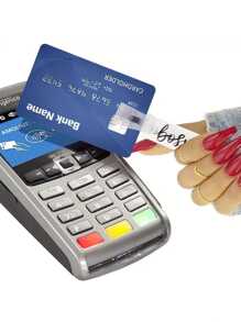 1 Pc Ladies Spike Card Holder Anti-Touch, ATM Contactless Card Grabber Keychain Pendant Functional Women Bag Pendant Accessories, Different Patterns, Pointed Credit Card Grabber, Acrylic Debit Card Bank Card Puller Keychain, DIY Keychain Bag Pendant For Girls Women Cute Plastic Atm Card Holder