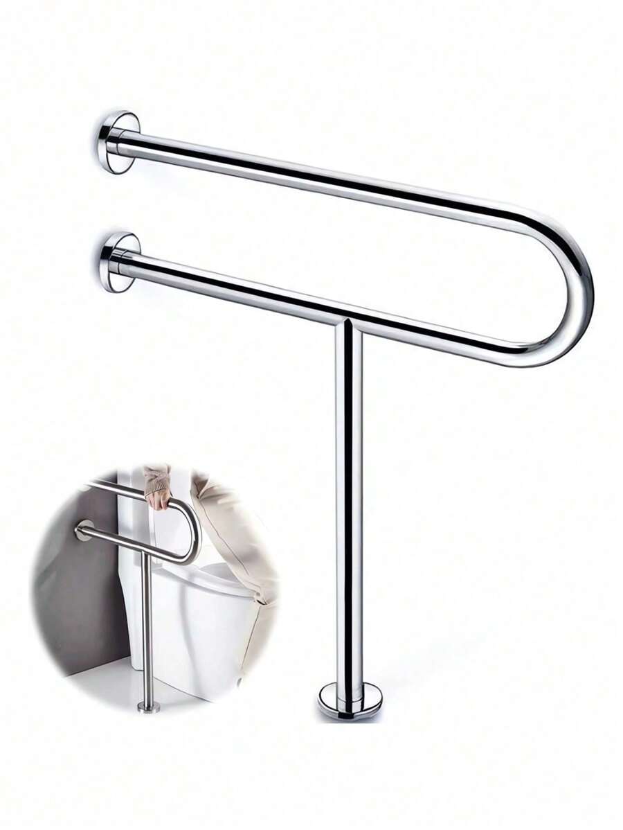 Stainless Steel Safety Grab Bar For Bathroom Toilets