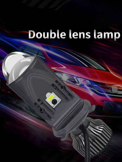 2 件/套 H4 LED 汽车前灯，7000LM 12V 汽车前灯灯泡，通用适用于汽车和摩托车